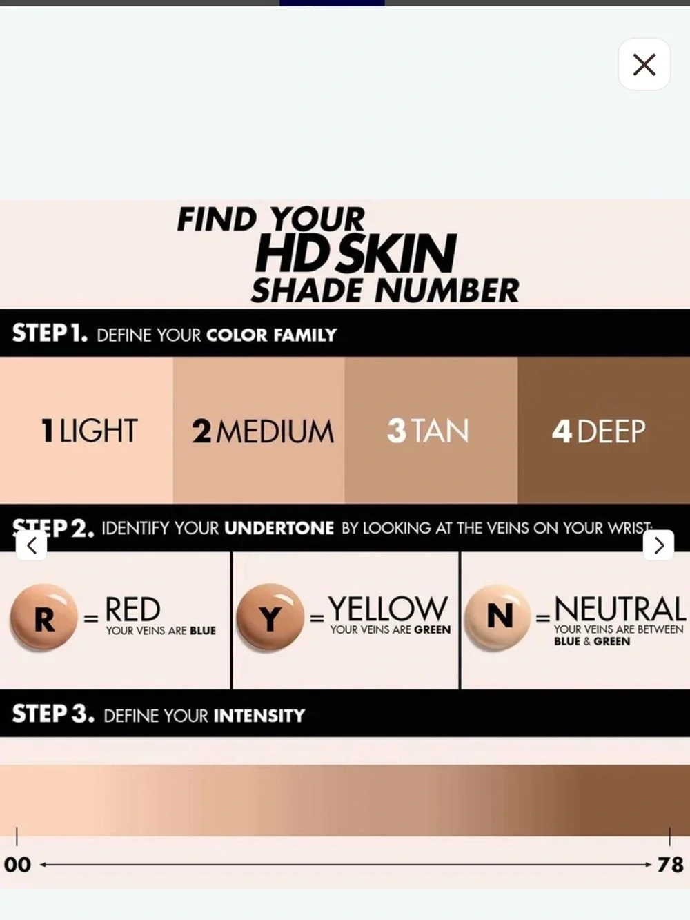 ✨MAKE UP FOREVER HD SKIN  UNDETECTABLE STAY TRUE FOUNDATION✨